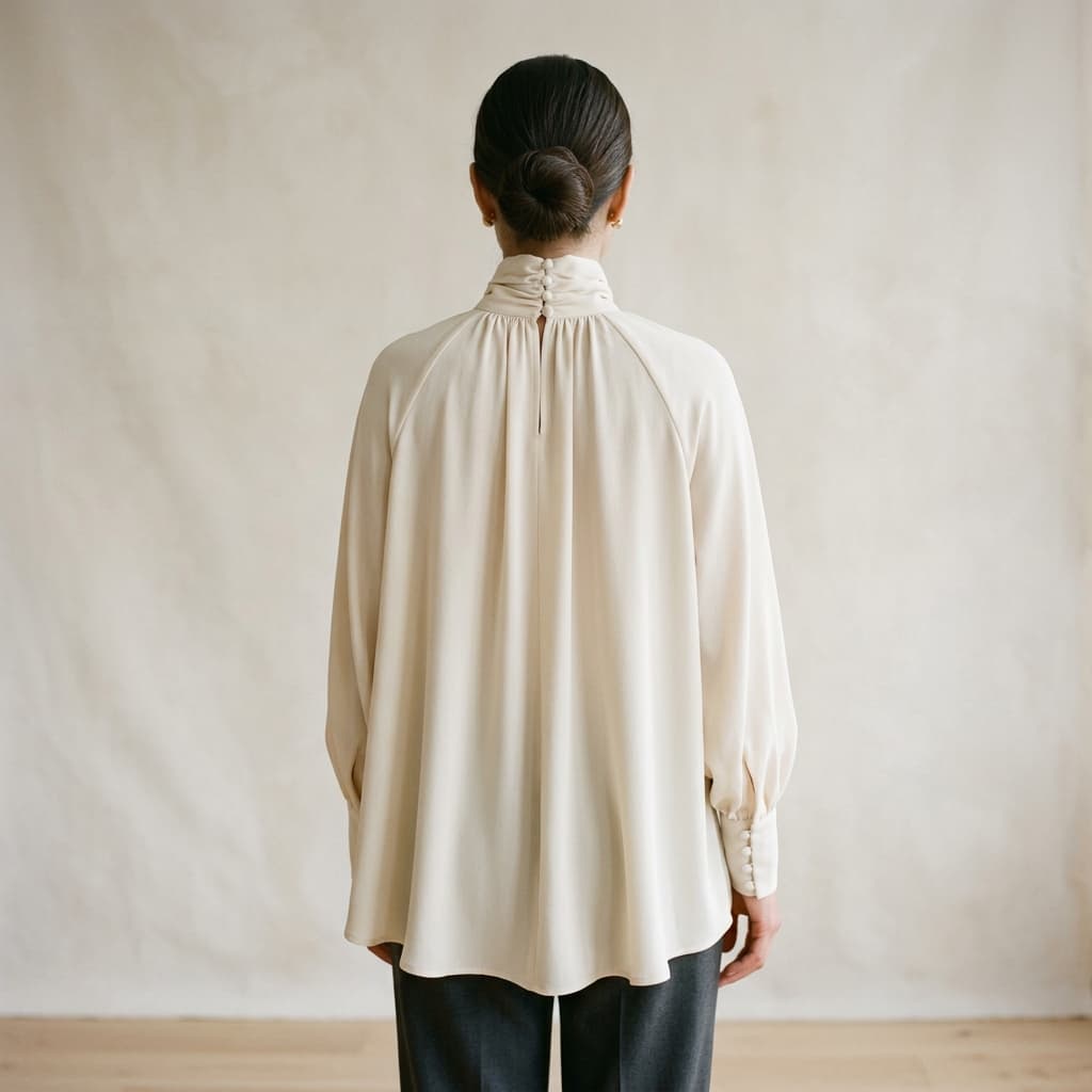 Yasmin Crepe Modest Top